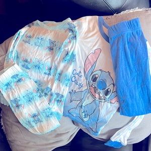 Girls stitch pj set 6T